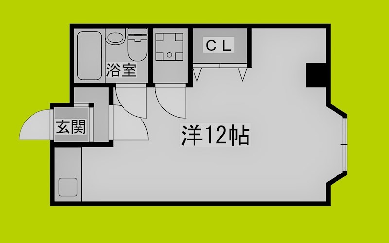 大宝　北天満ロイヤルハイツ 間取り