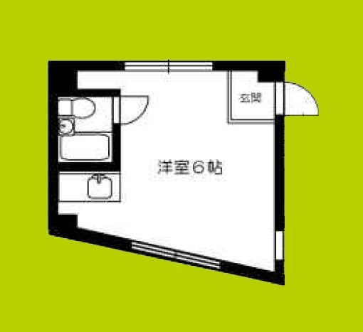 シャトー扇町 間取り図