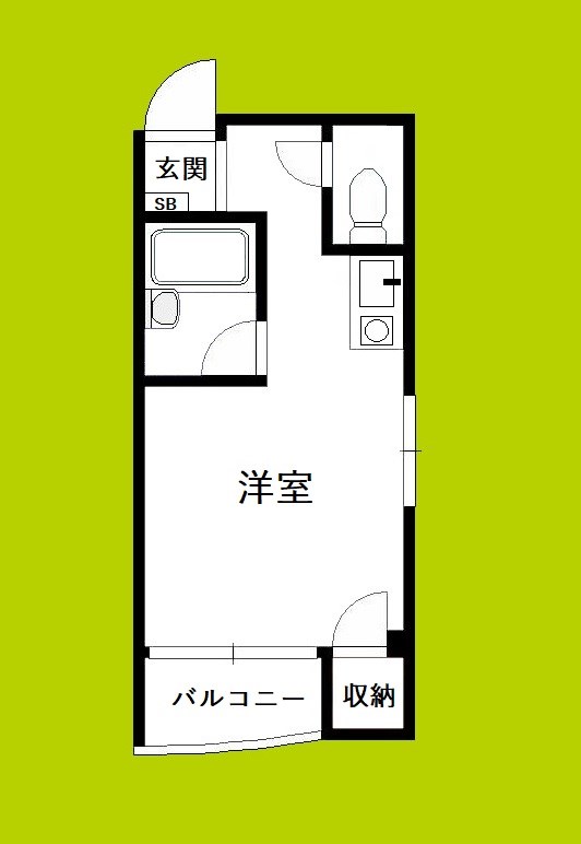 アーバンハイツ大正 間取り