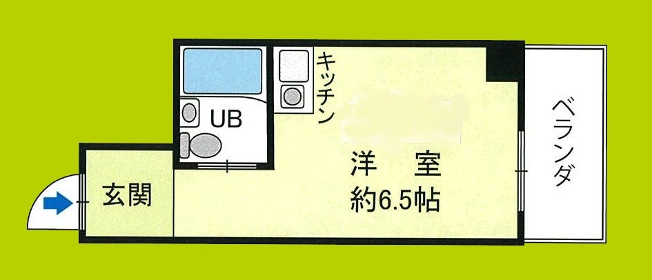 マンション・イン瓦屋町パートⅠ 間取り