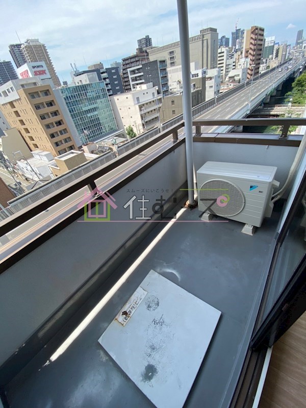 マンション・イン瓦屋町パートⅠ ベランダ