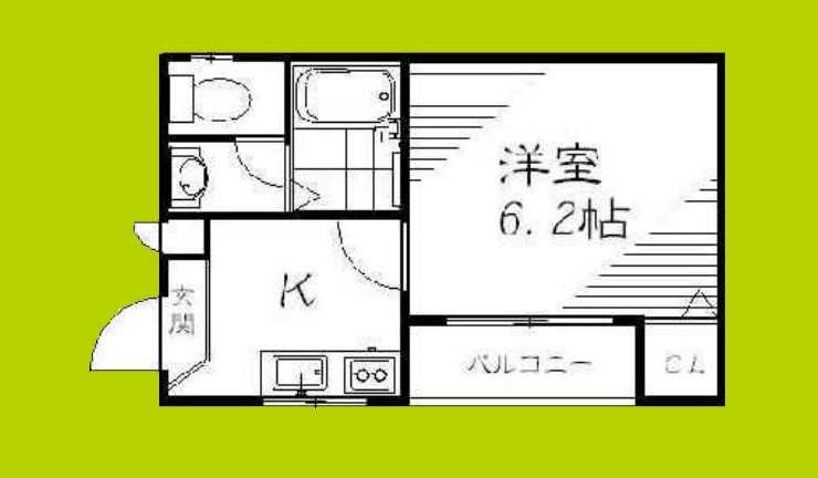 エトワルK中宮 間取り図