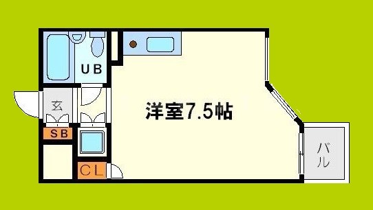 ライオンズマンション南方 間取り