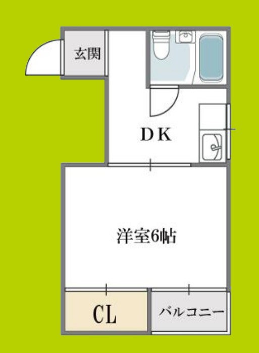 ロイヤル下寺 間取り