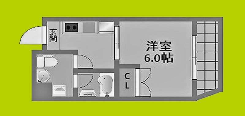 オズレジデンス天王寺WEST 間取り