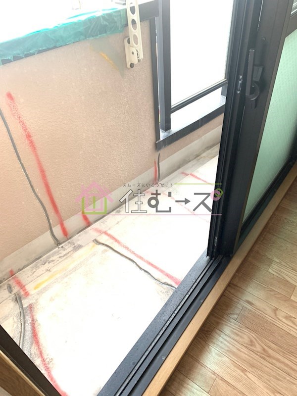 ルミエールシンケⅢ ベランダ