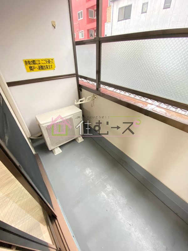 エムプリス上町 ベランダ