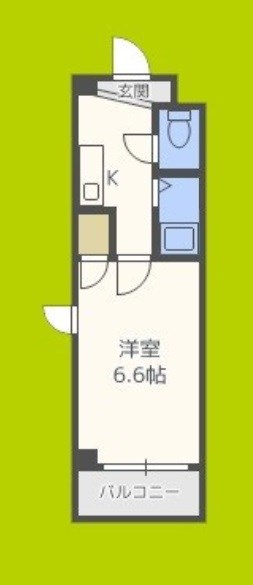 ベルフレージュ南堀江 間取り
