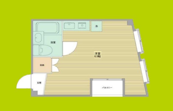 マンションロッヂ 間取り