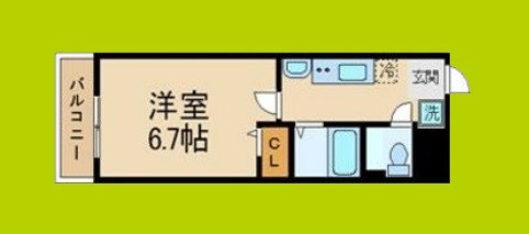 フローライト新大阪 間取り