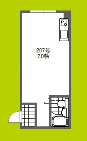 大宝　上本町ロイヤルハイツ 間取り