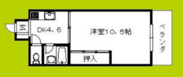 東洋プラザ高倉 間取り