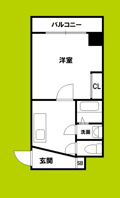 プリエール京町堀 間取り