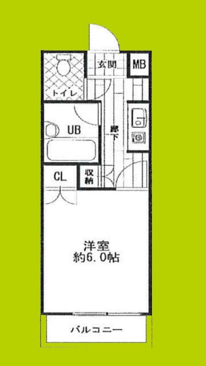 キャナル新北野 間取り