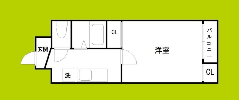 ドエル天満橋 間取り