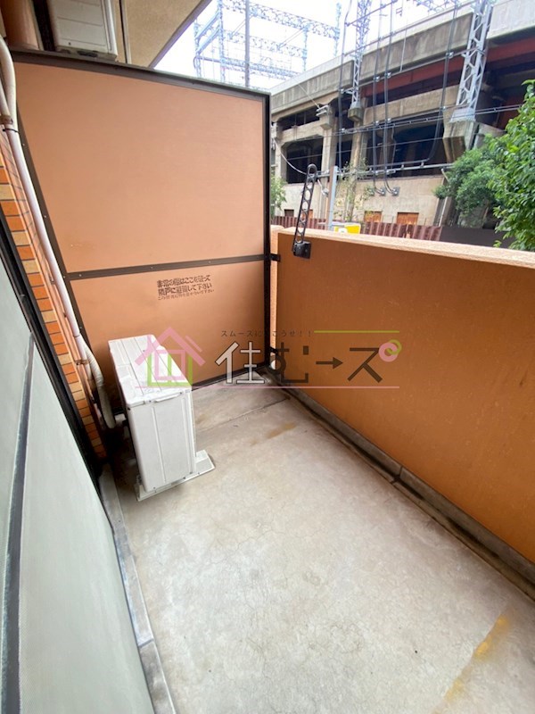 ライオンズシティ難波南 ベランダ