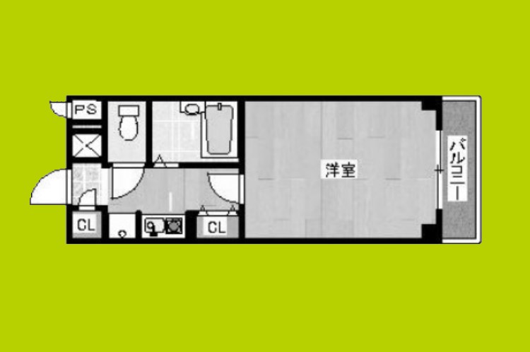 グランヴィ天王寺 間取り