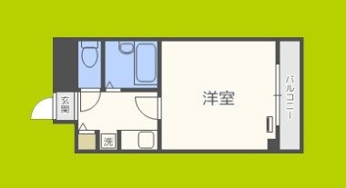 グランヴィ天王寺 間取り図