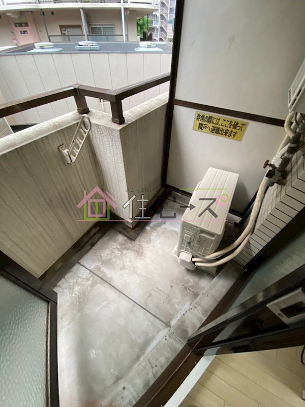 リエス天王寺東 ベランダ