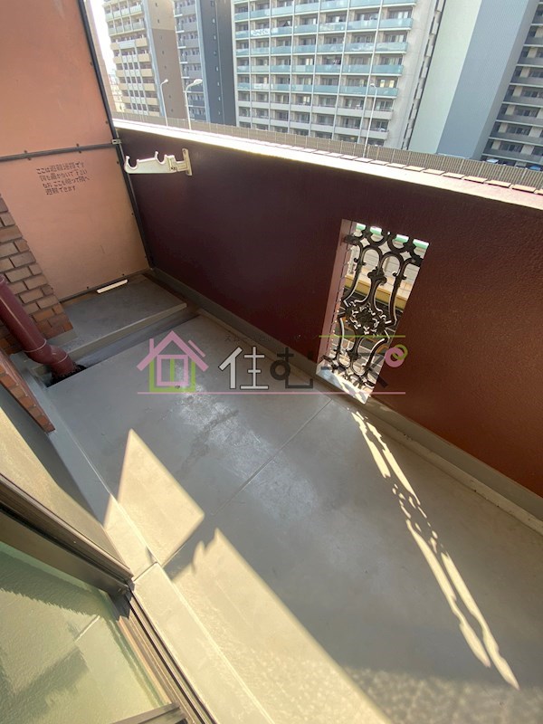 ミフネセントラルベア東三国 ベランダ