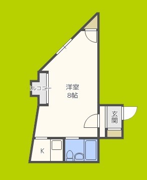 EPO南堀江レジデンス 間取り