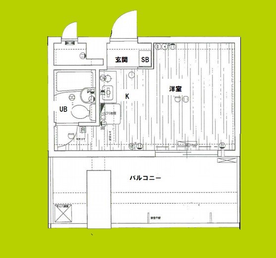 リーガル塚本Ⅲ 間取り