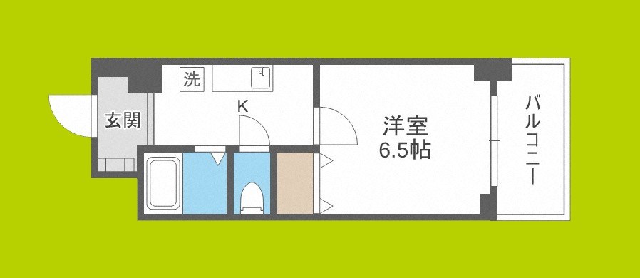 アクティ江之子島 間取り図
