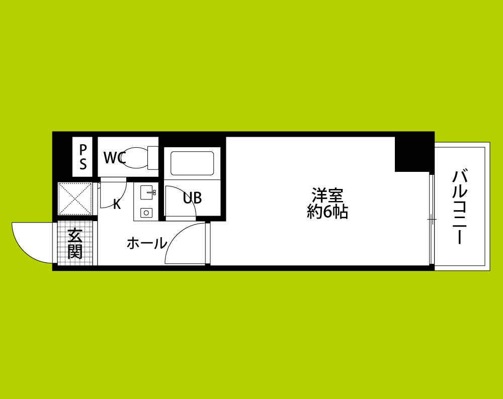 TATディナスティ西本町 間取り図