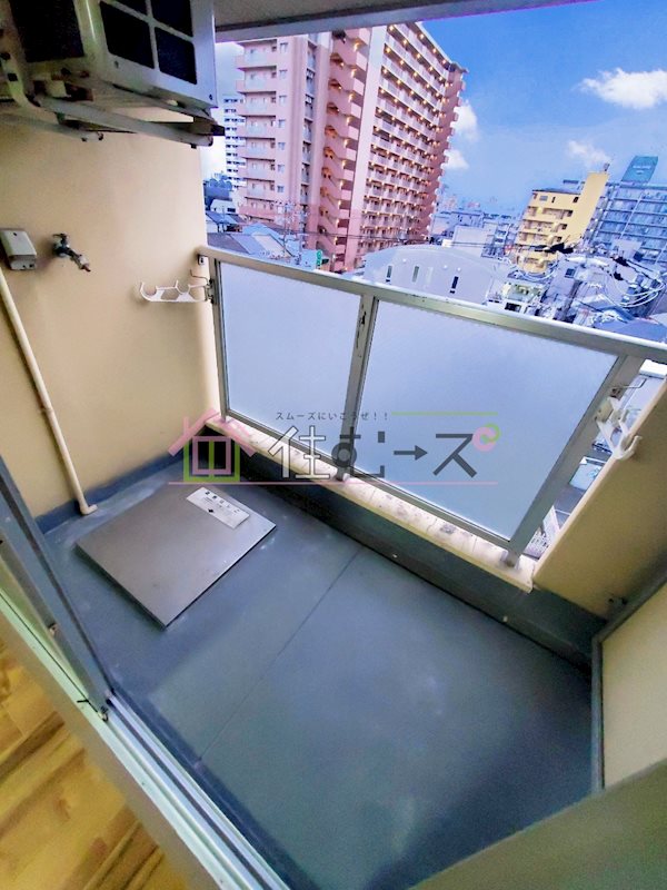 メロディーハイム美章園 ベランダ