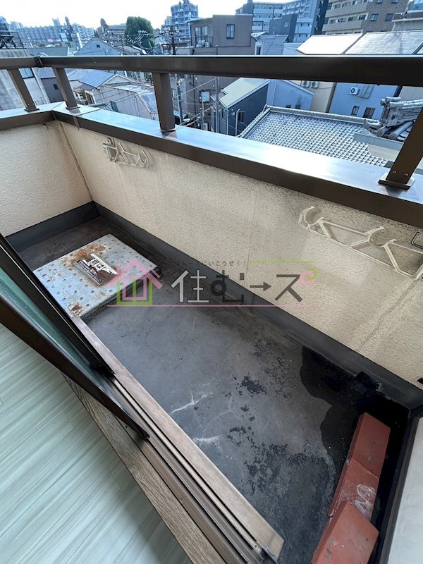 マンションのぞみ ベランダ