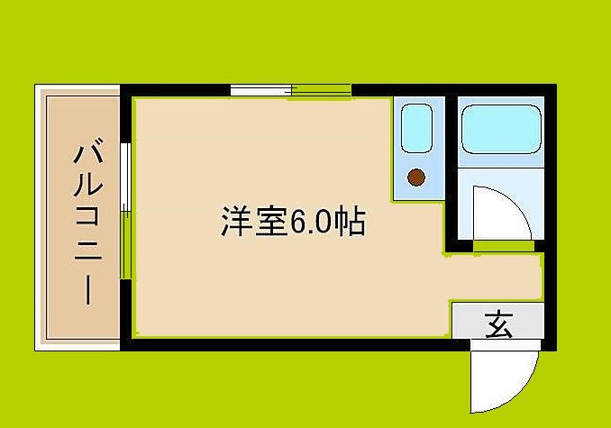 杉本スカイハイツ 間取り