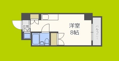 ライオンズマンション今里第3壱番館 間取り