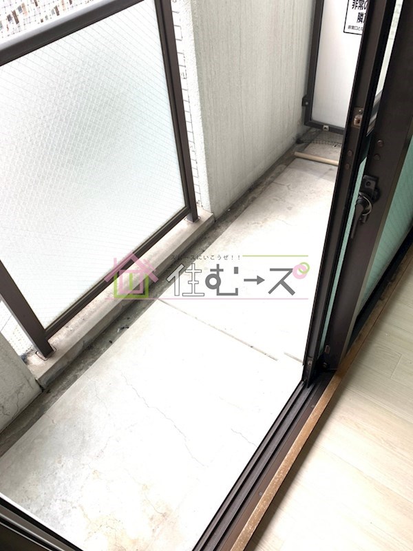 ライオンズマンション今里第3壱番館 ベランダ