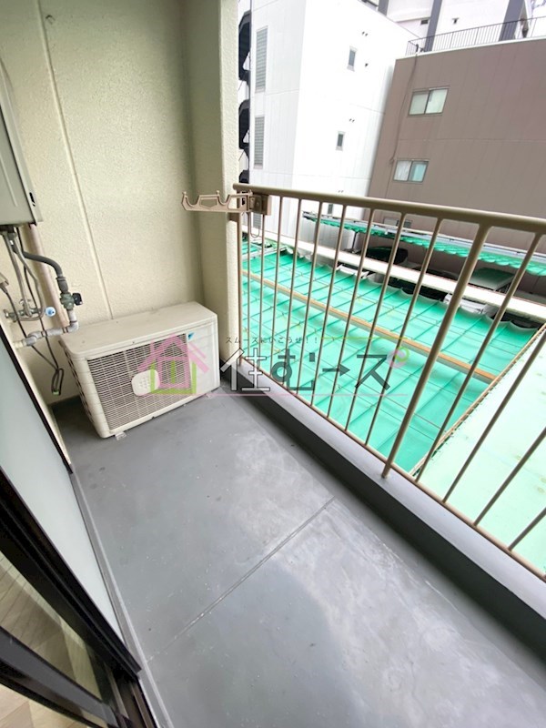 シャンクレール南堀江 ベランダ