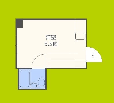 堀江グリーンハイツ 間取り