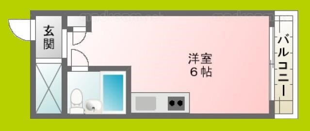 ロイヤル三津屋 間取り