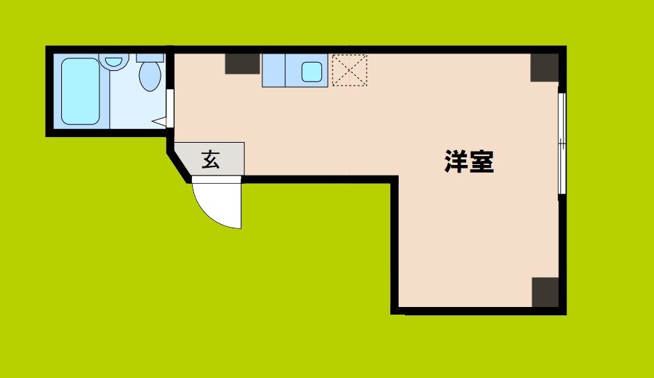 8R BLD.9 間取り