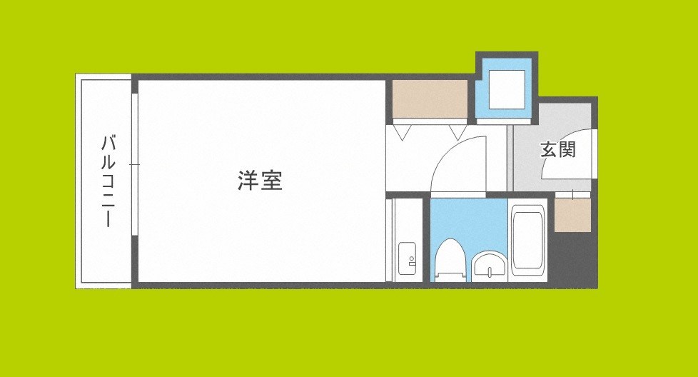 アメニティ塚本公園 間取り