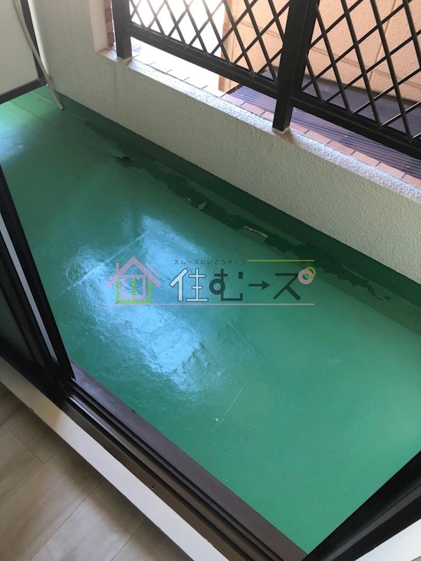 ハイツシグマ ベランダ