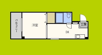 デイズ境川 間取り図
