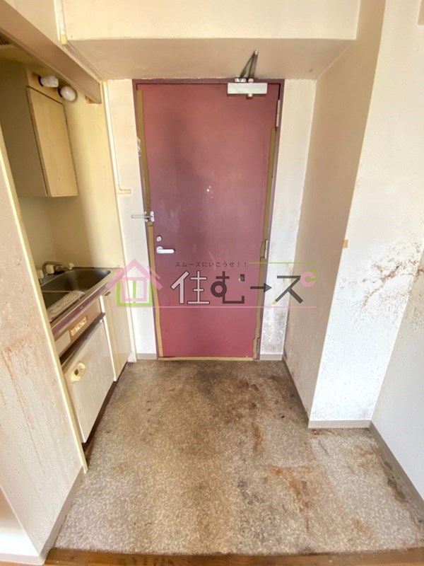 グロースコート平野 玄関