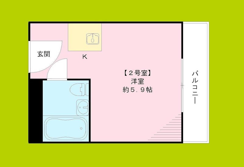 ファンターナ上本町 間取り