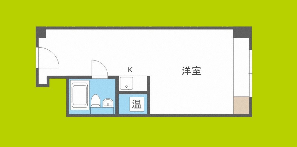 ステュディオ新御堂 間取り