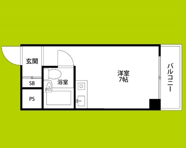 ライオンズマンション新大阪第5 間取り