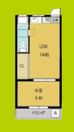 ナカジョウマンション 間取り