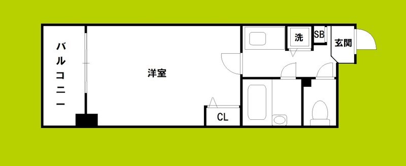 リーガル西天満 間取り