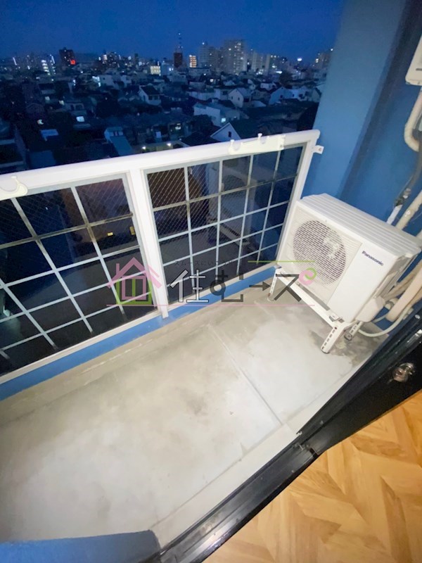 アルピーヌ旭 ベランダ