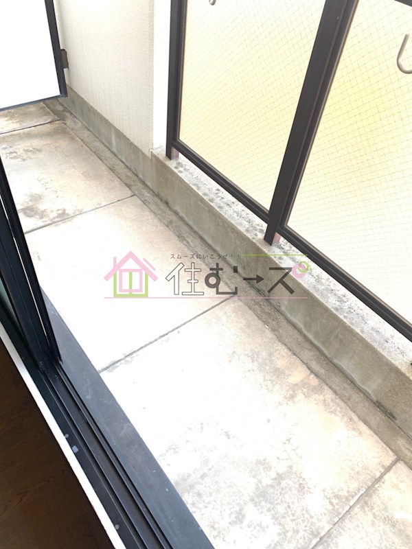 ハイツ五條 ベランダ