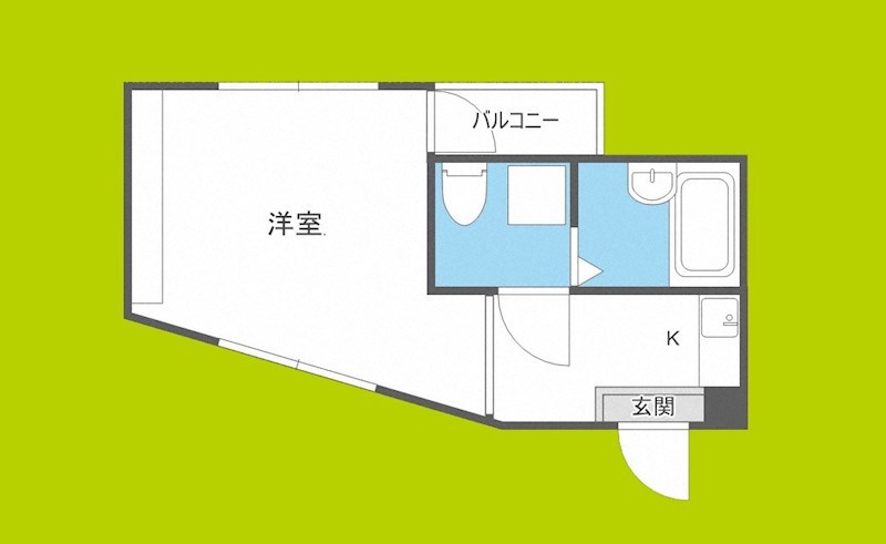 ホワイトハウス公園前 間取り
