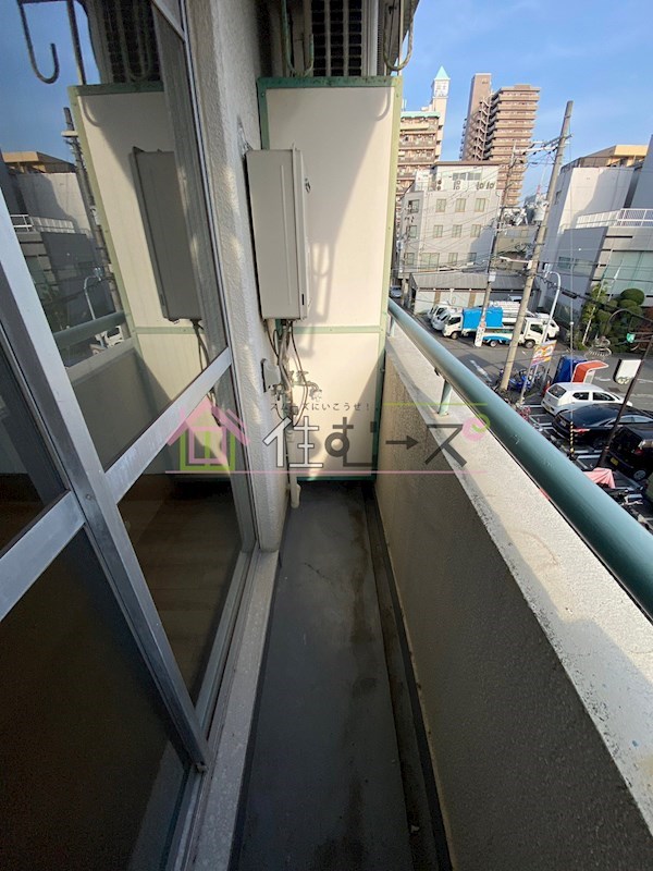 ヴェスタ天神橋 ベランダ